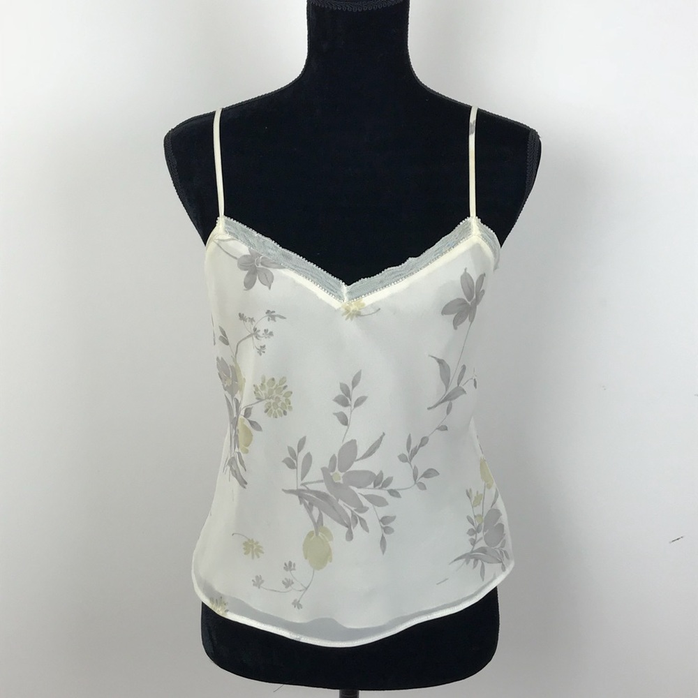 Laundry by Shelli Segal floral chiffon blouse